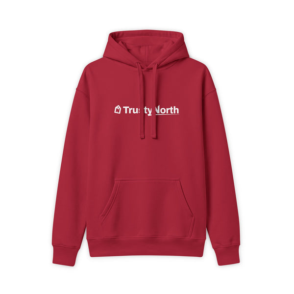 TrustyNorth Maxweight Wordmark Hoodie, Red (2XL-4XL)