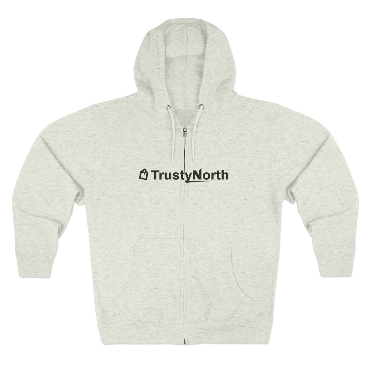 TrustyNorth Wordmark Zip Hoodie