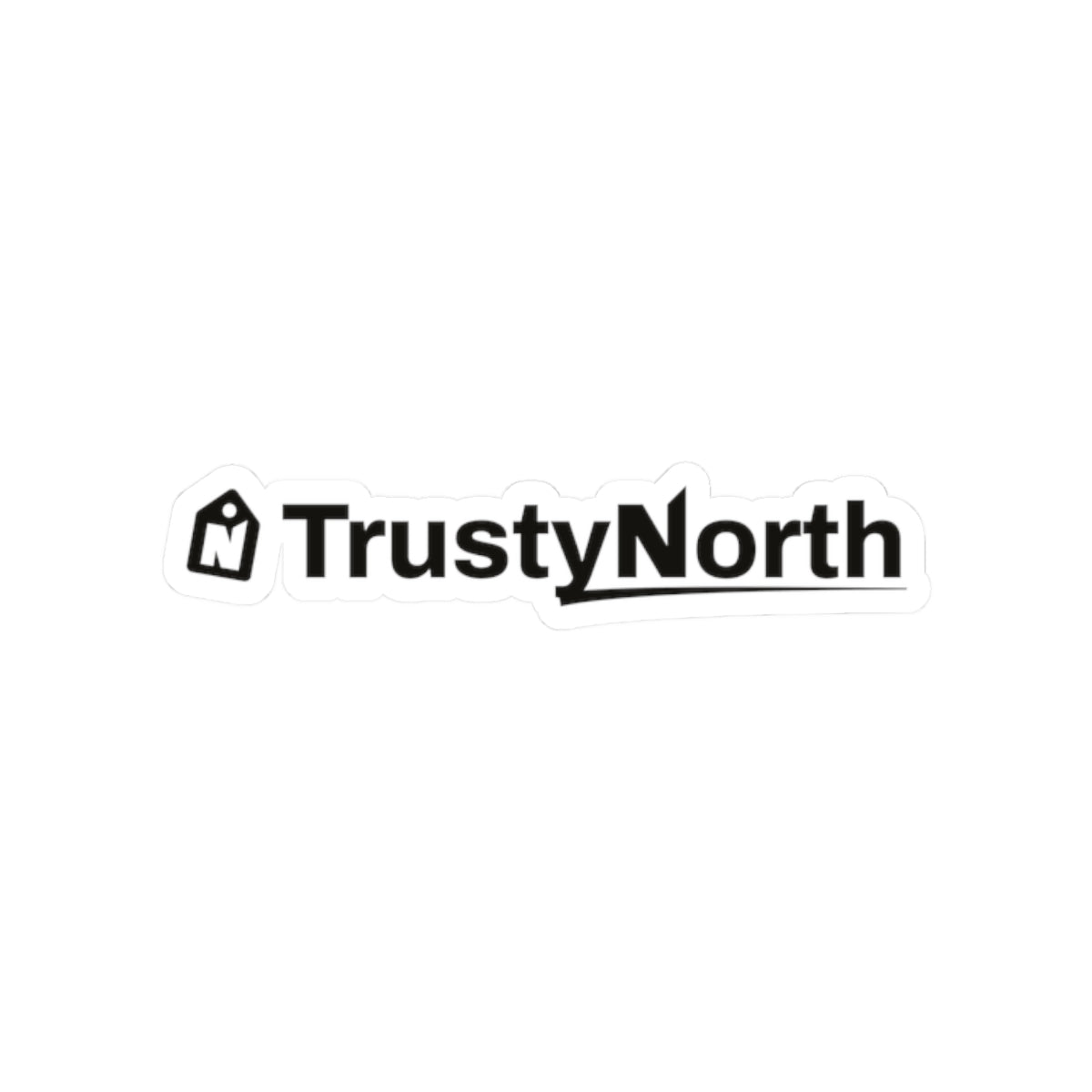 TrustyNorth Logo Sticker