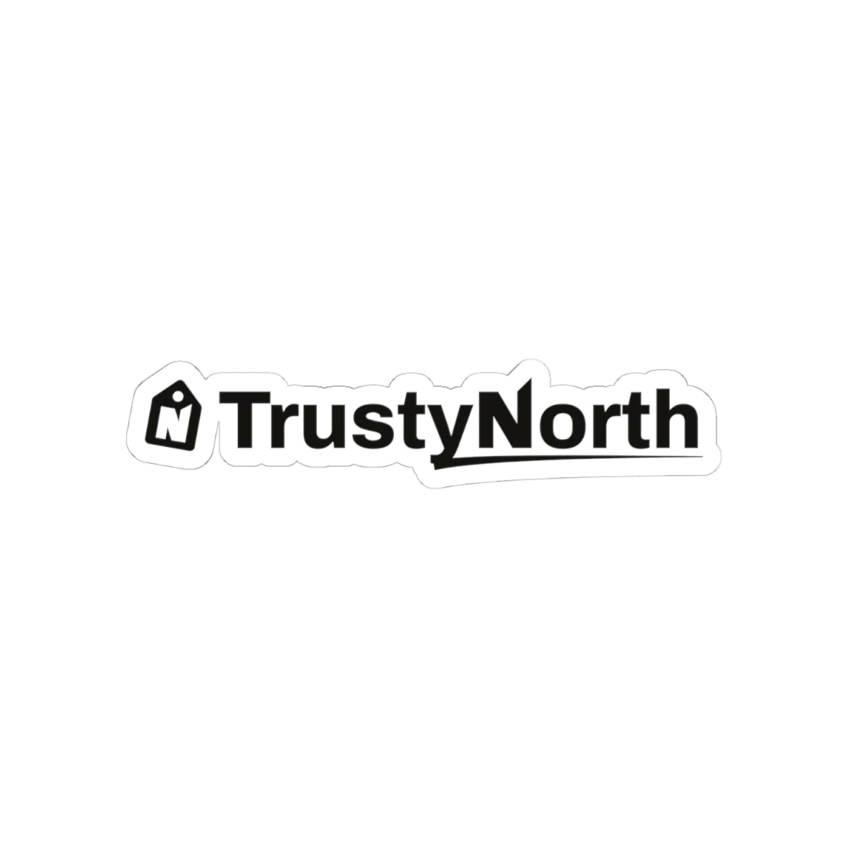 TrustyNorth Logo Sticker