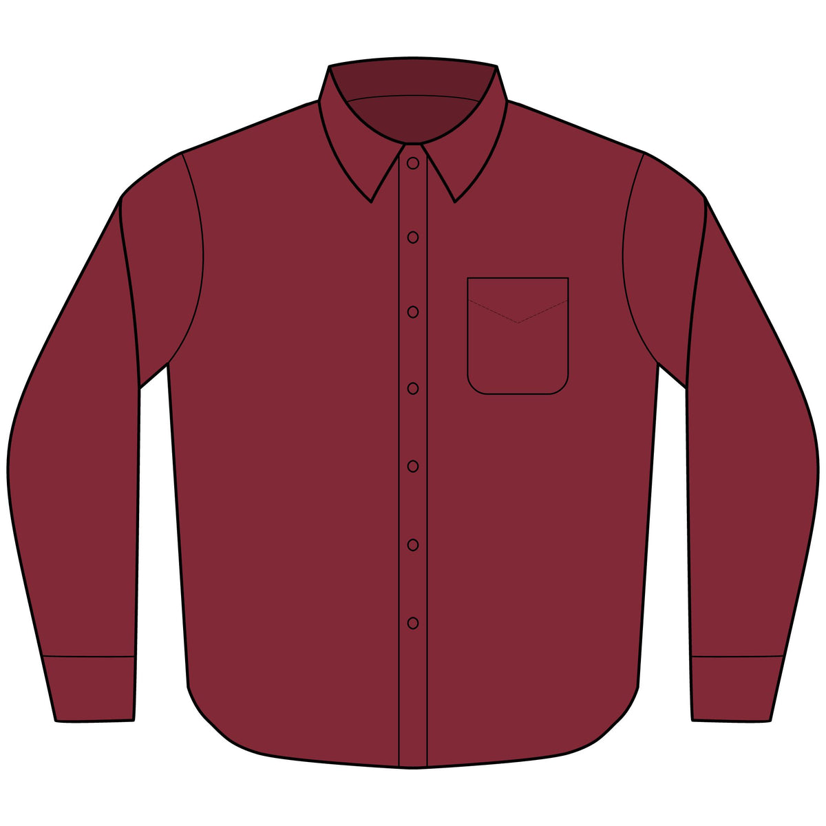 TrustyNorth Tall Long Sleeve Easy Care Shirt (LT-4XLT)