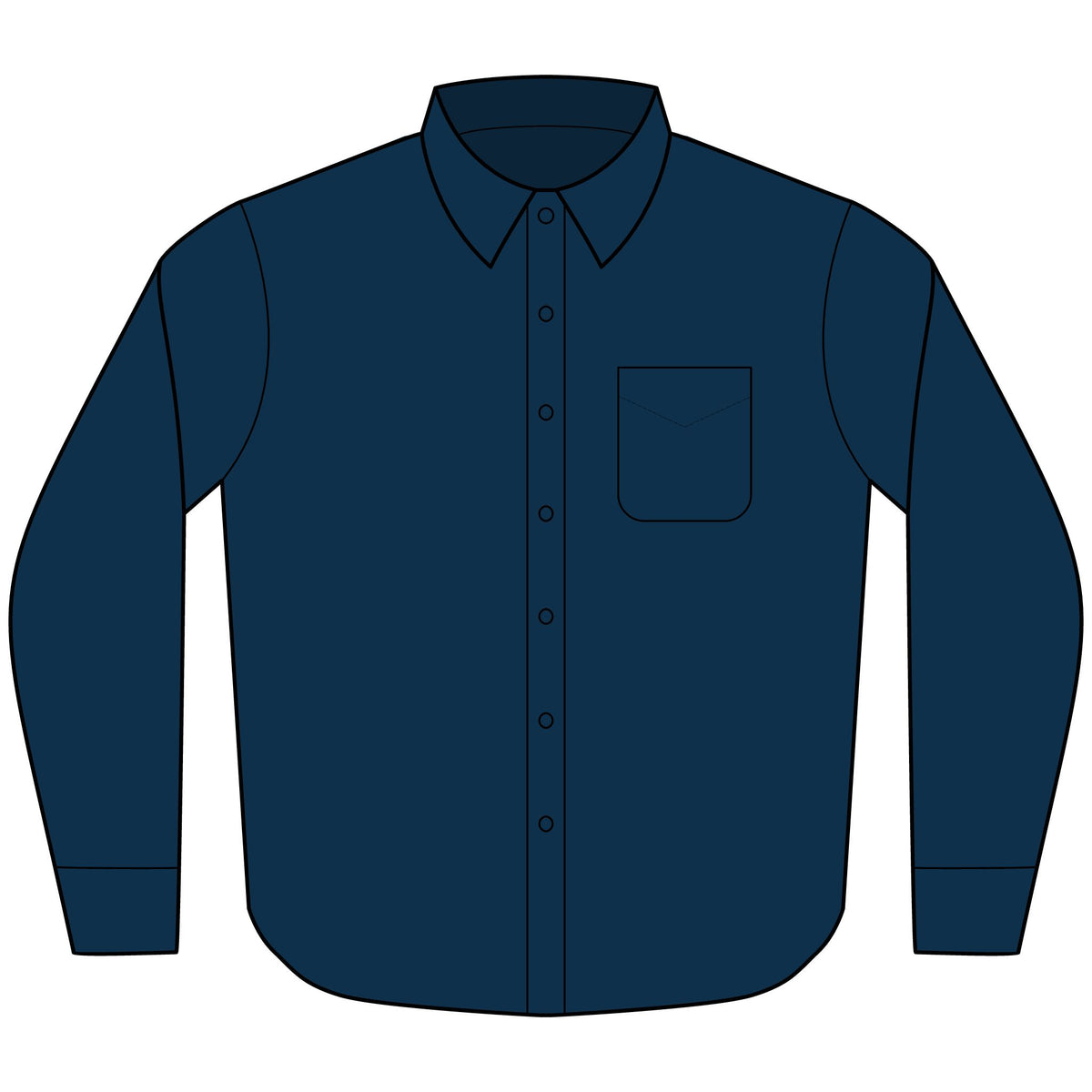 TrustyNorth Tall Long Sleeve Easy Care Shirt (LT-4XLT)