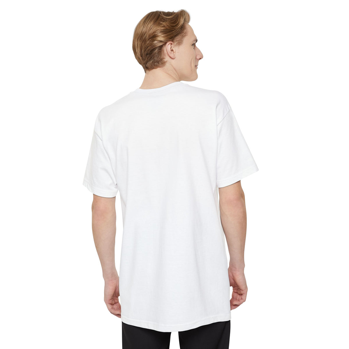 TrustyNorth wordmark tall t-shirt, alternate view, sizes LT to 4XLT