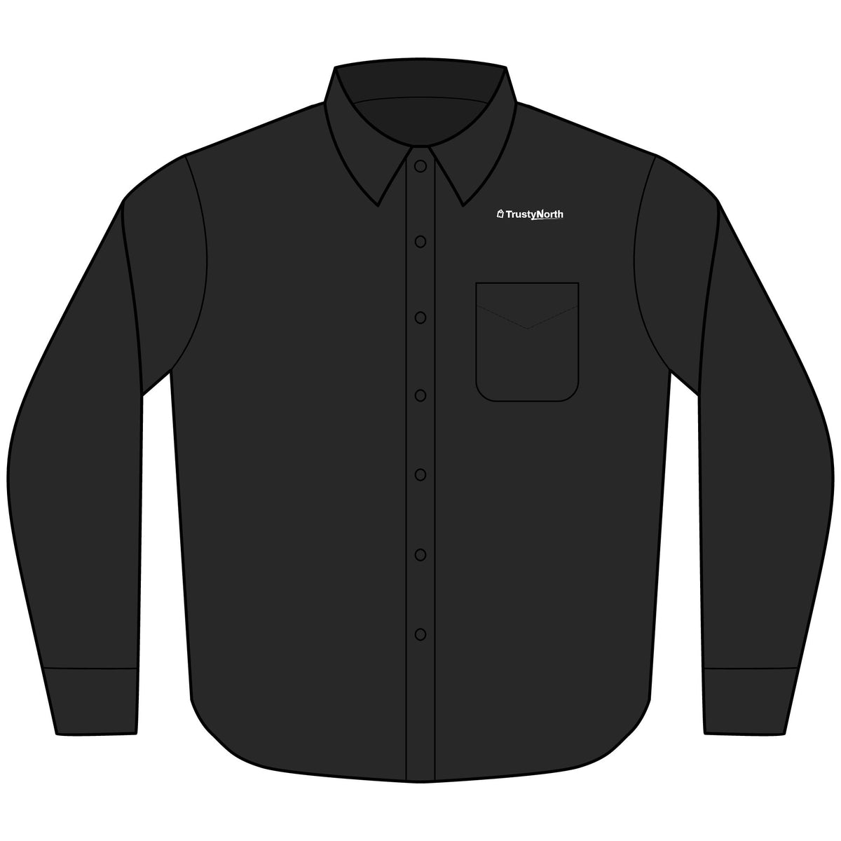 TrustyNorth Tall Long Sleeve Easy Care Shirt (LT-4XLT)
