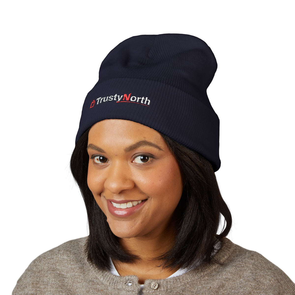 TrustyNorth Embroidered Cuffed Toque
