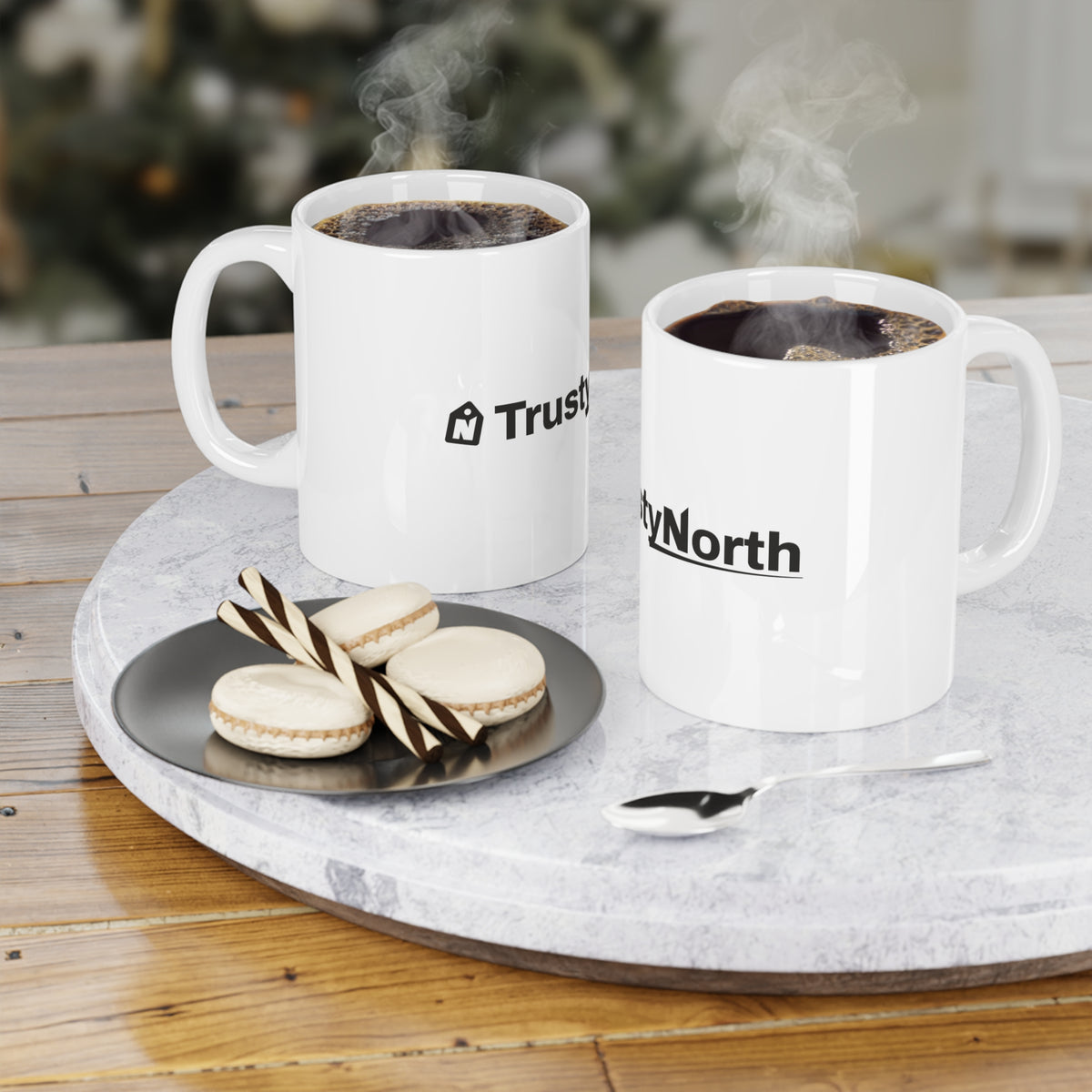 TrustyNorth Logo Mug, 11 oz, Printed in Canada