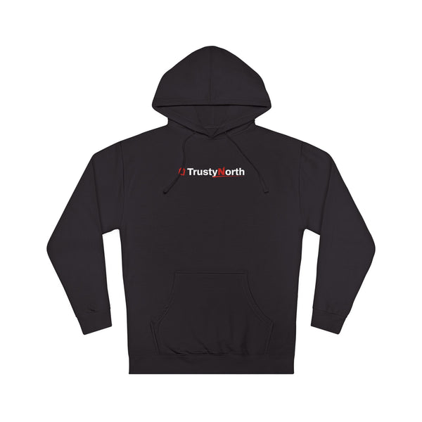 TrustyNorth Heavyweight Wordmark Hoodie, Black (2XL-5XL)