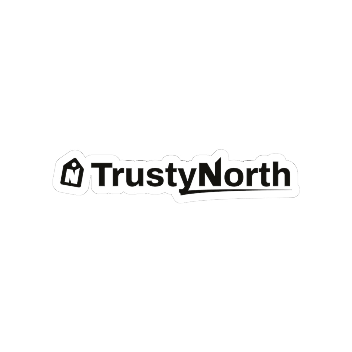 TrustyNorth Logo Sticker
