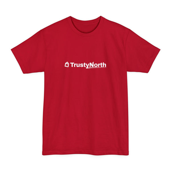 TrustyNorth Tall Wordmark Tee, Red (LT-4XLT)