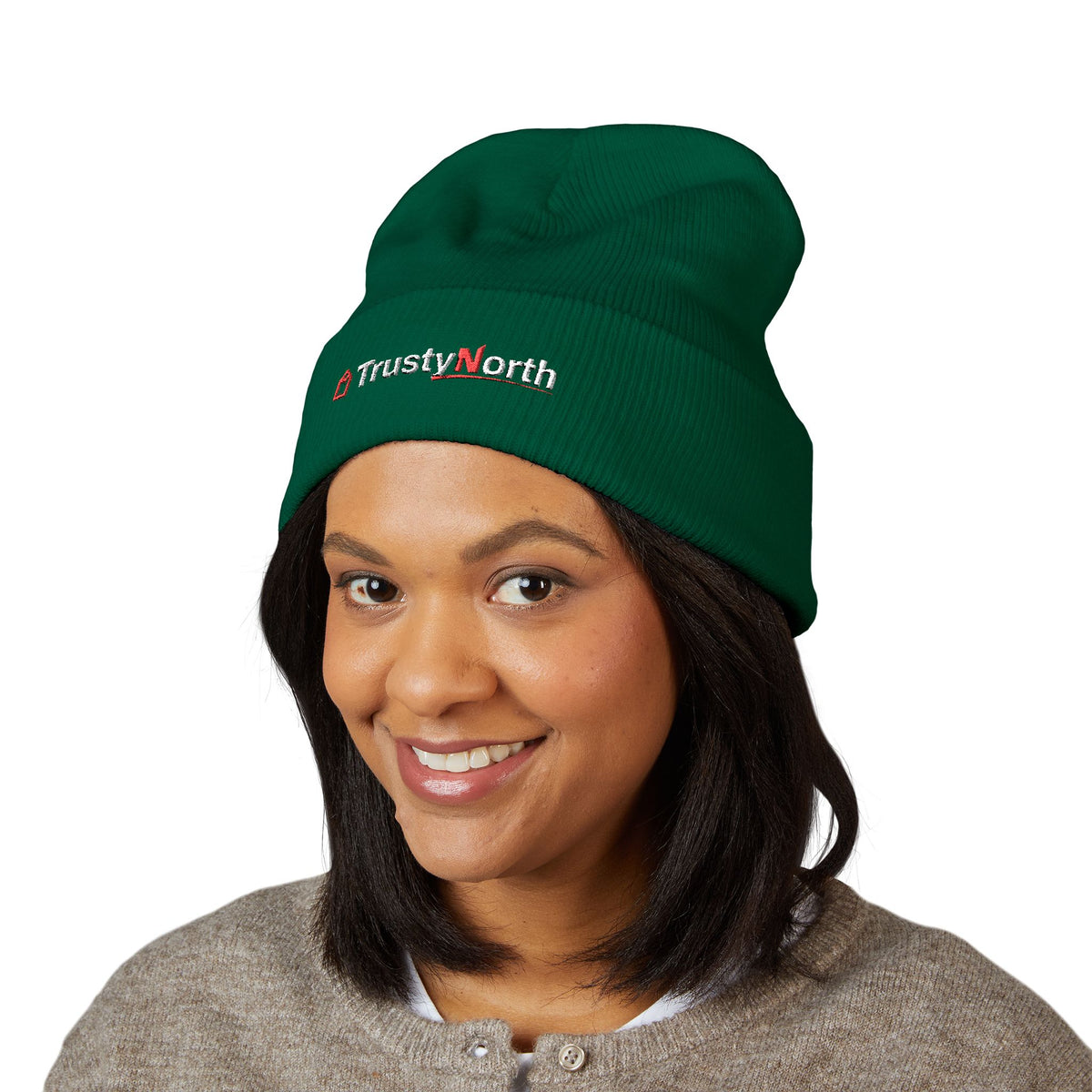 TrustyNorth Embroidered Cuffed Toque