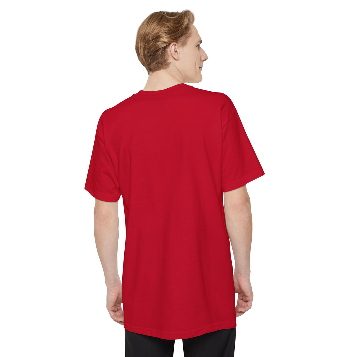 TrustyNorth Tall Wordmark Tee, Red (LT-4XLT)