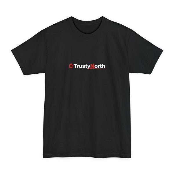 TrustyNorth Heavyweight Tall Tee, Black & Navy (LT-4XLT)