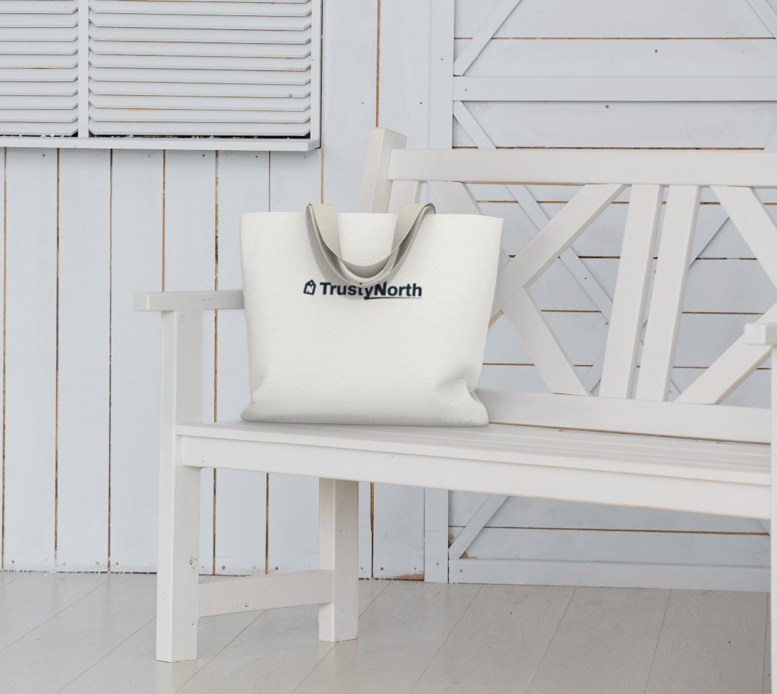 TrustyNorth Market Tote (Lined), Printed in Canada
